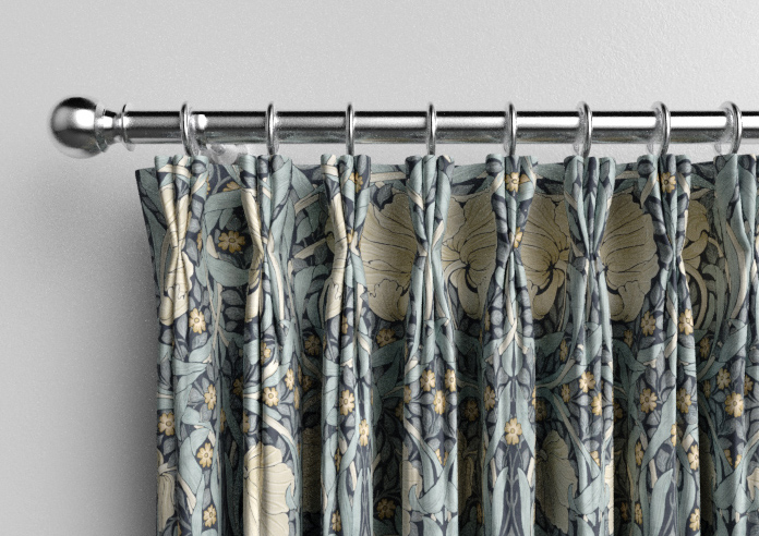 William Morris At Home Pimpernel, Indigo - Made to Measure Curtains - Image 11